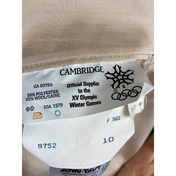Calgary 1988 XV Olympic Winter Games Cambridge Official Supplier Vintage… - Picture 11 of 12
